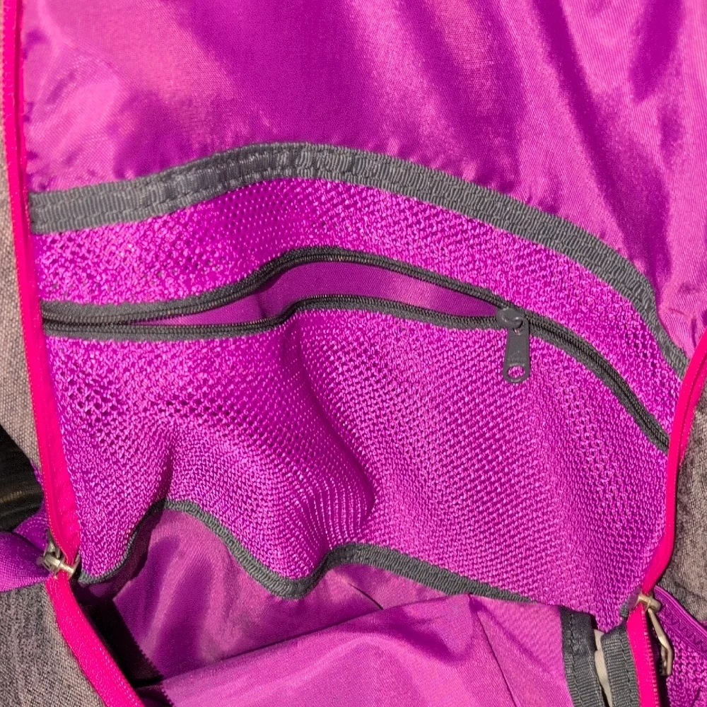 Adidas Charcoal and Magenta Backpack - Picture 13 of 16